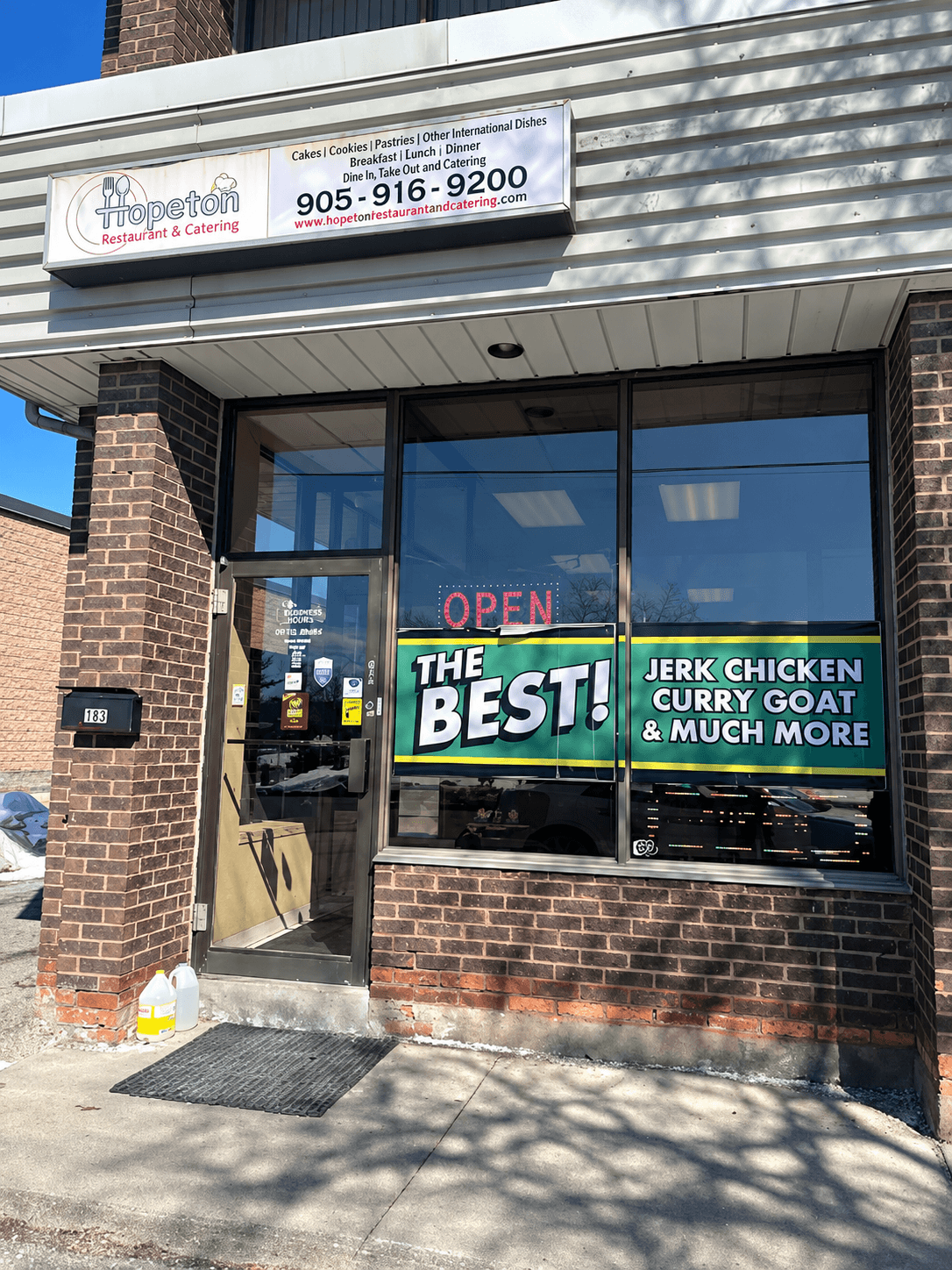 Hopeton Restaurant & Catering storefront